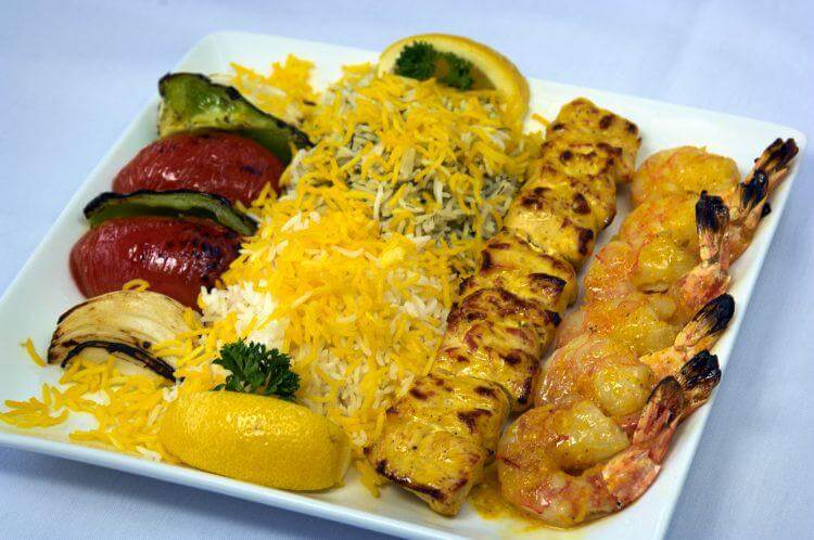 # 49 Chicken Kebab and Shrimp